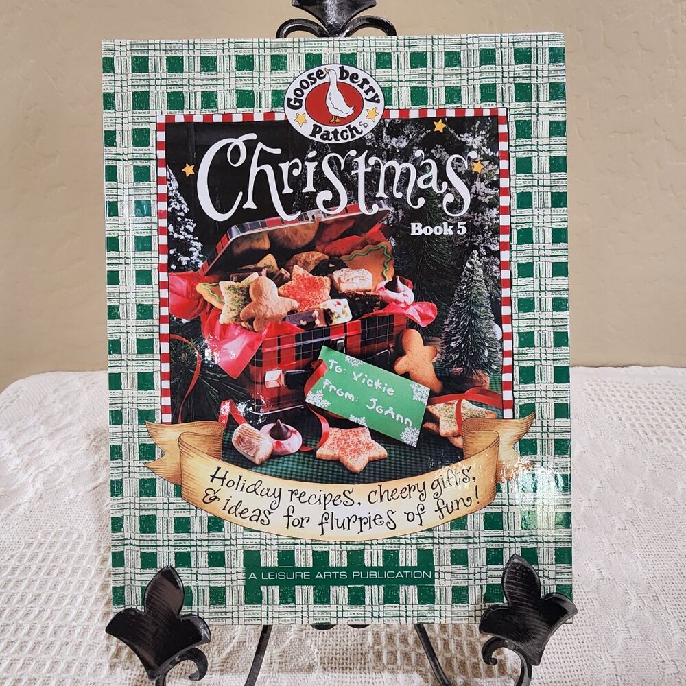 Book 5 - Gooseberry Patch Christmas Crafts Baking Decor Ideas Craft Gift Bake